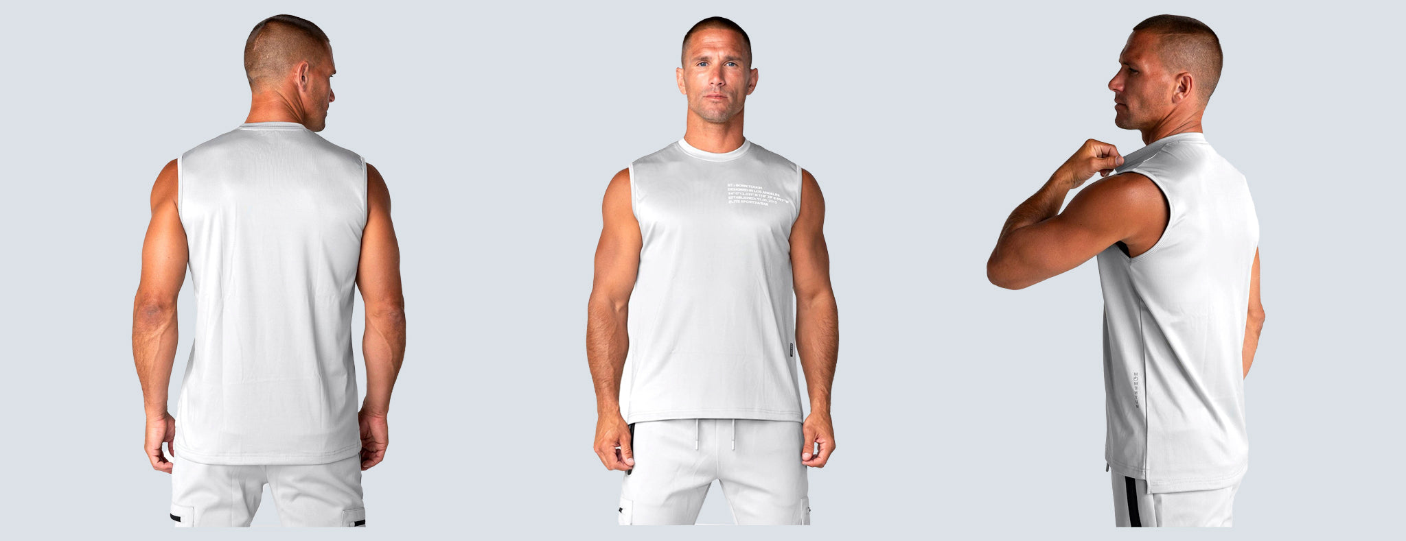 Born Tough Momentum Sleeveless T-Shirt for Men