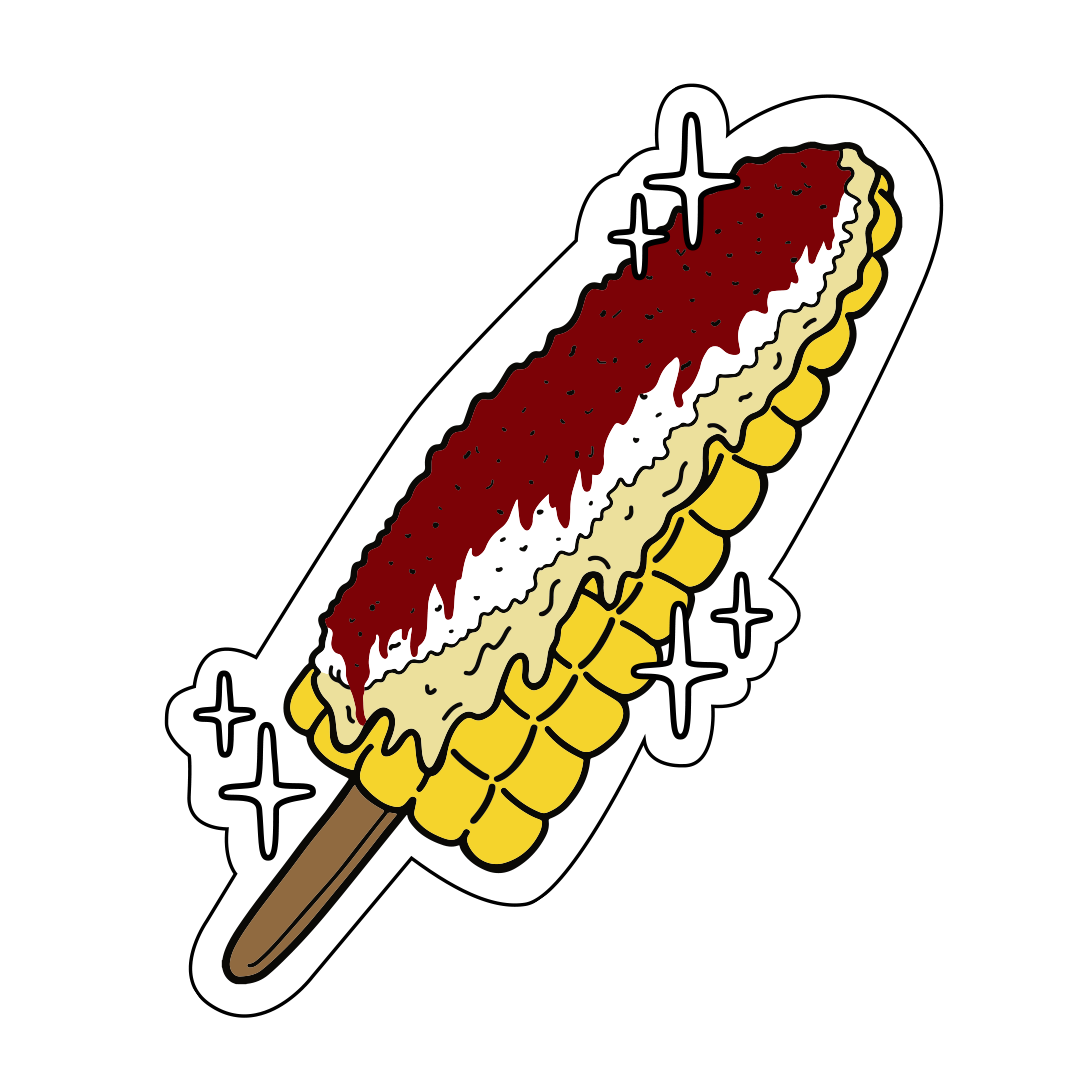 Sticker del elote – Mad