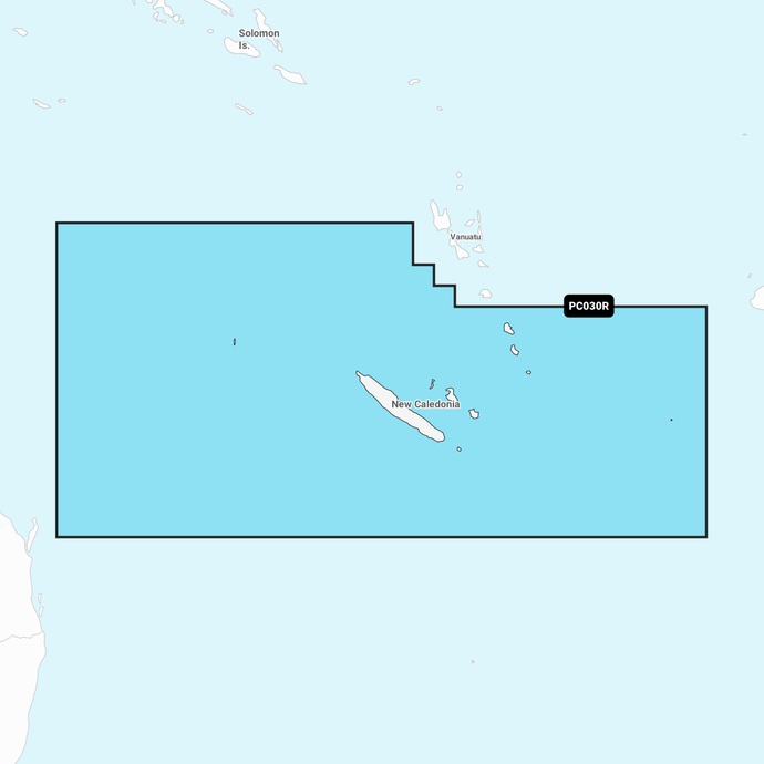 GARMIN NAVIONICS+ CHART PC030R: New Caledonia