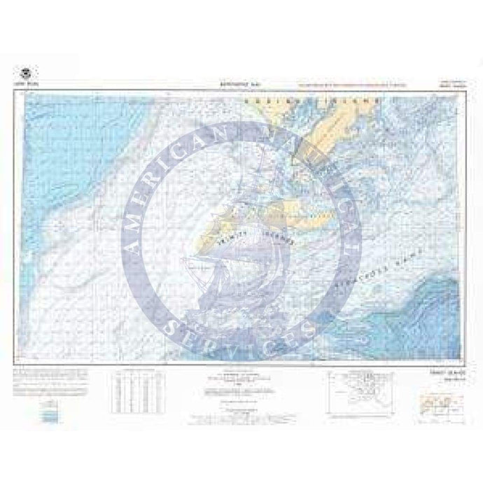 Bathymetric Chart NO-5-7: TRINITY ISLAND