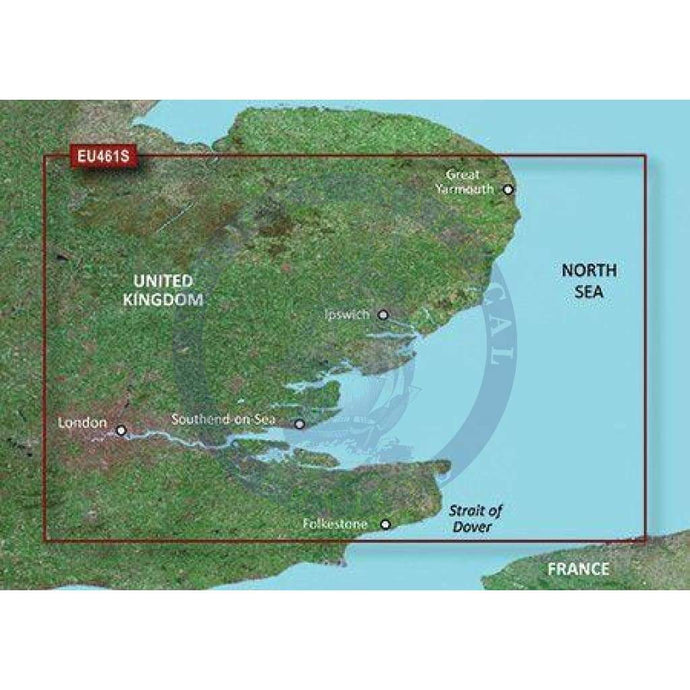 Bluechart G2 Vision microSD™/SD™ card: VEU461S-Thames Estuary