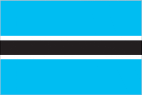 Botswana Country Flag