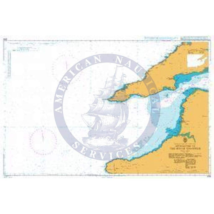 British Admiralty Nautical Chart 1819: Approaches to the River Shannon