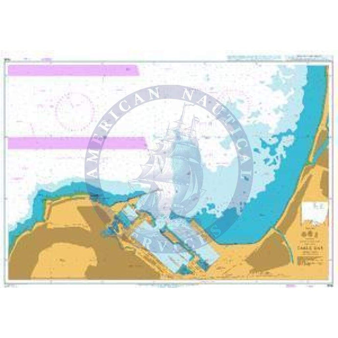 British Admiralty Nautical Chart 1846: Table Bay