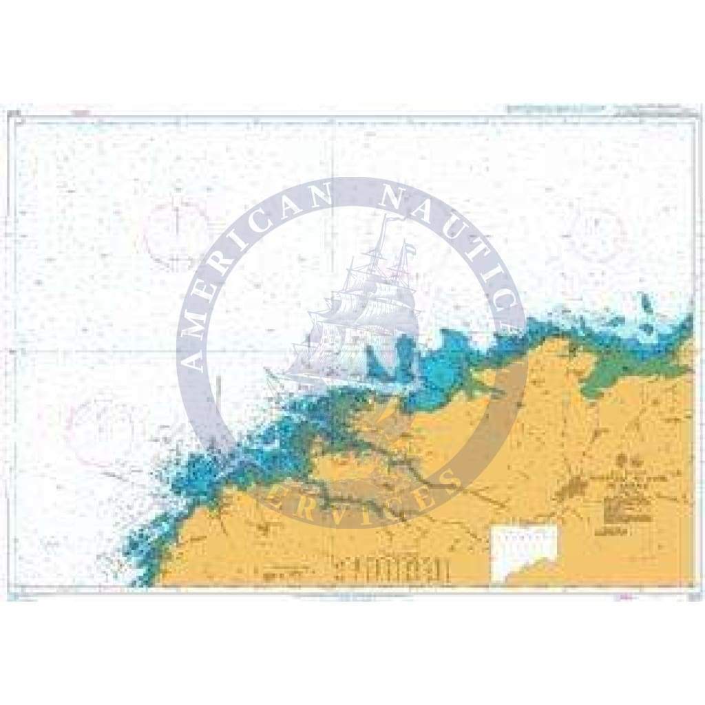 British Admiralty Nautical Chart 2025 Portsall to Anse de Kernic