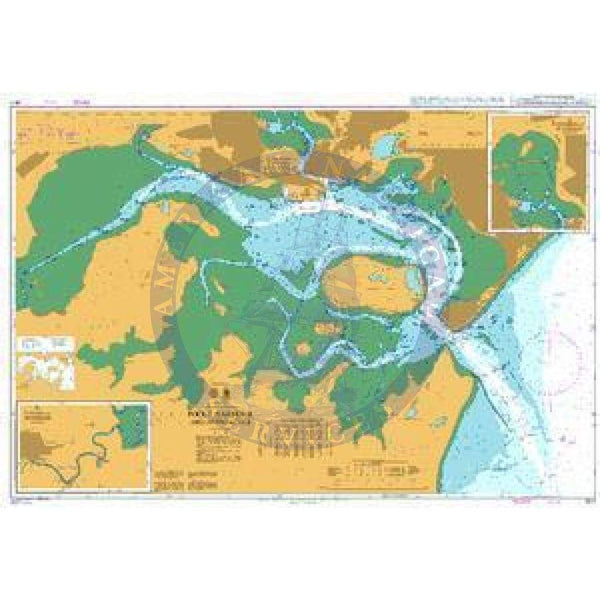 British Admiralty Nautical Chart 2611: England – South Coast