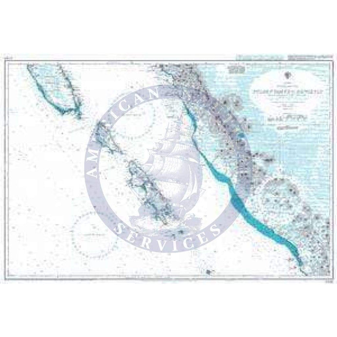 British Admiralty Nautical Chart 2780: Pulau Nyamuk to Bengkulu