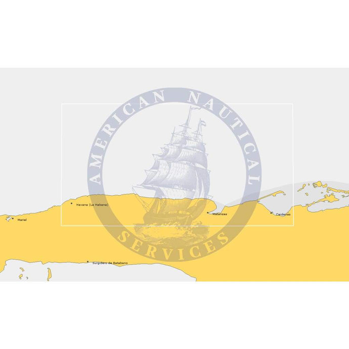 British Admiralty Nautical Chart 418: West Indies - Cuba - North Coast, La Habana to Bahía de Cárdenas