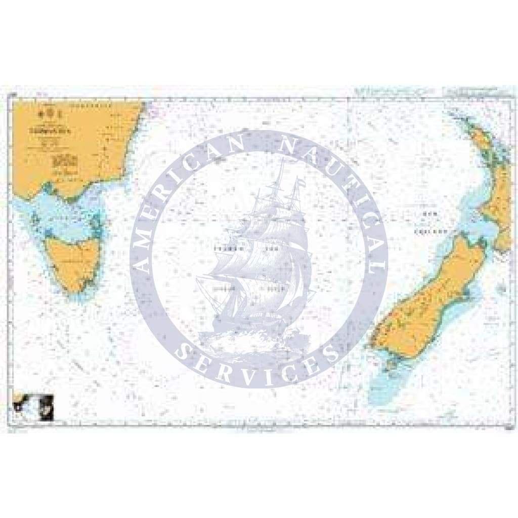 british-admiralty-nautical-chart-4601-tasman-sea-amnautical