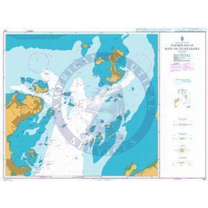 British Admiralty Nautical Chart 564: Terminals in Baía de Guanabara