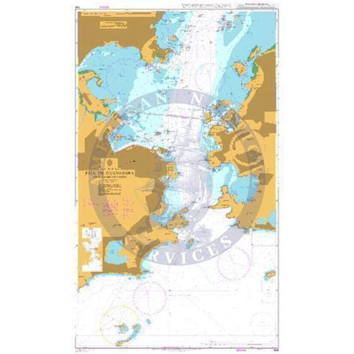 British Admiralty Nautical Chart 566: Brazil - South Coast, Baía de Guanabara (Rio de Janeiro and Niterói)