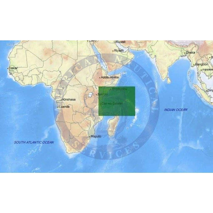 C-Map 4D Chart AF-D220: Pemba To Mogadishu