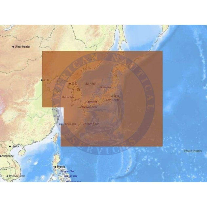 C-Map 4D Chart AN-D204: Japan, And North And South Korea