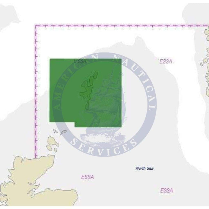 C-Map 4D Chart EW-D041: Shetland Islands