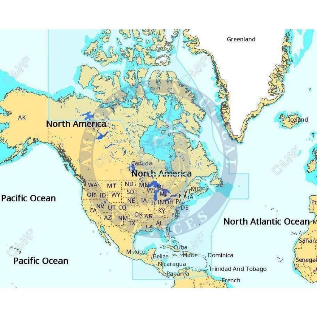 furuno c map charts for caribbean