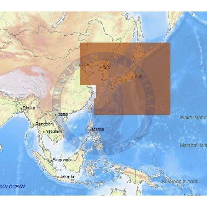 C-Map Max Chart AN-M204: Japan, And North And South Korea (Update)