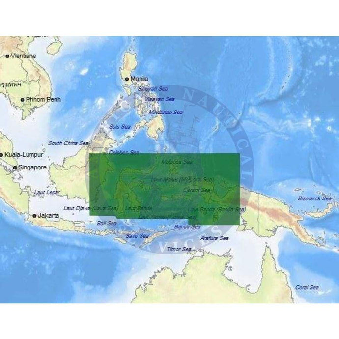 C-Map Max Chart AS-M222: Northern Indonesia (Update)