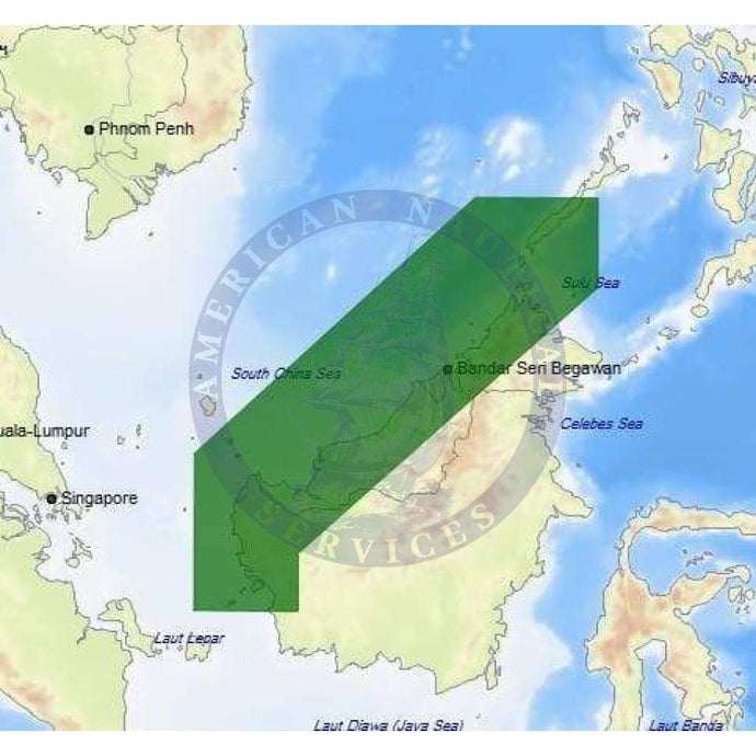 C-Map Max Chart AS-M225: Eastern Malaysia (Update)