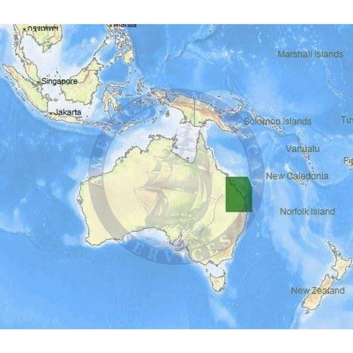 C-Map Max Chart AU-M262: Tweed River To Mackay (Update)