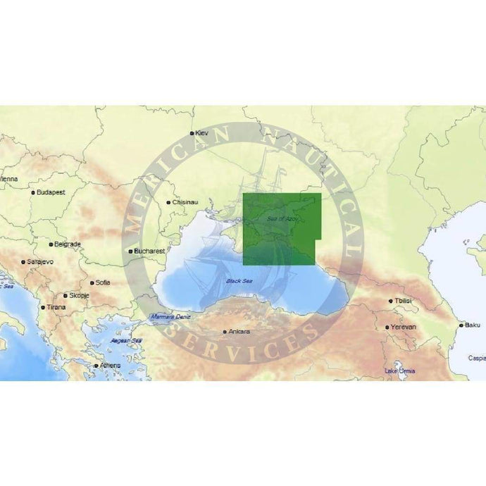 C-Map Max Chart EM-M121: Azov Sea And Eastern Part Of Black Sea (Update)