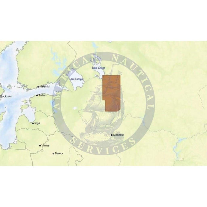 C-Map Max Chart EN-M608: Volgo Baltic Channel (Update)
