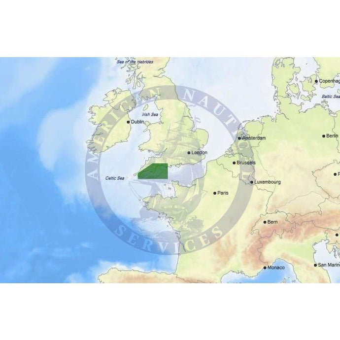 C-Map Max Chart EW-M019: English Channel Western