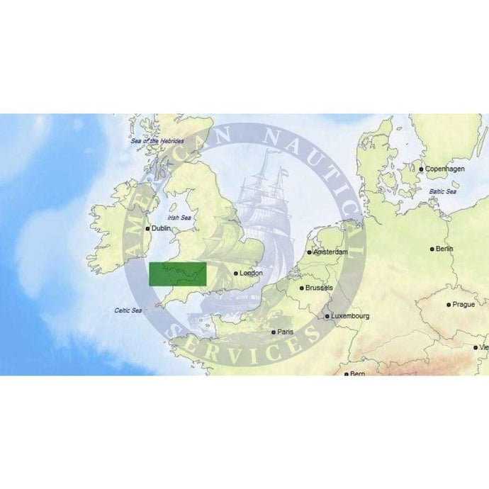 C-Map Max Chart EW-M020: Bristol To Milford Haven