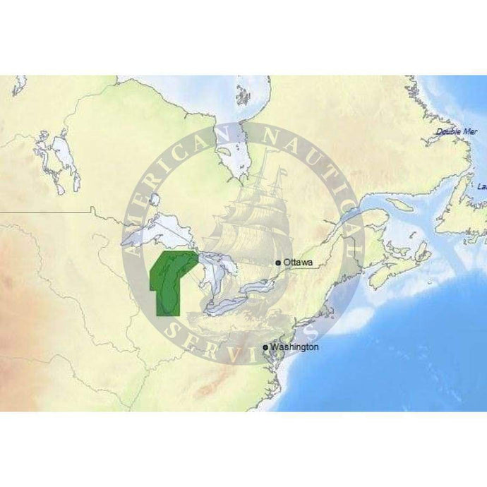 C-Map Max Chart NA-M050: Lake Michigan (B)