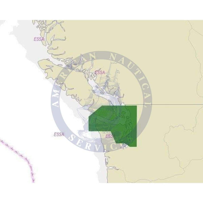 C-Map Max Chart NA-M955: Puget Sound, Juan De Fuca & San Juan Is