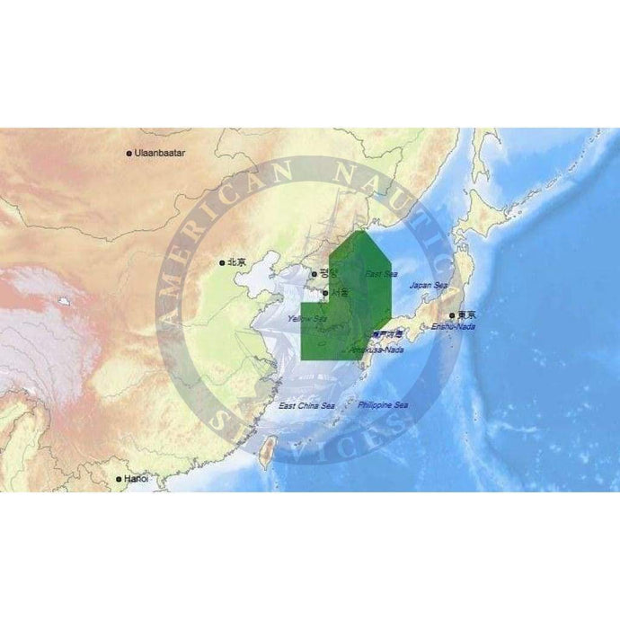 C-Map Max-N Chart AN-N240: Korean Peninsula East