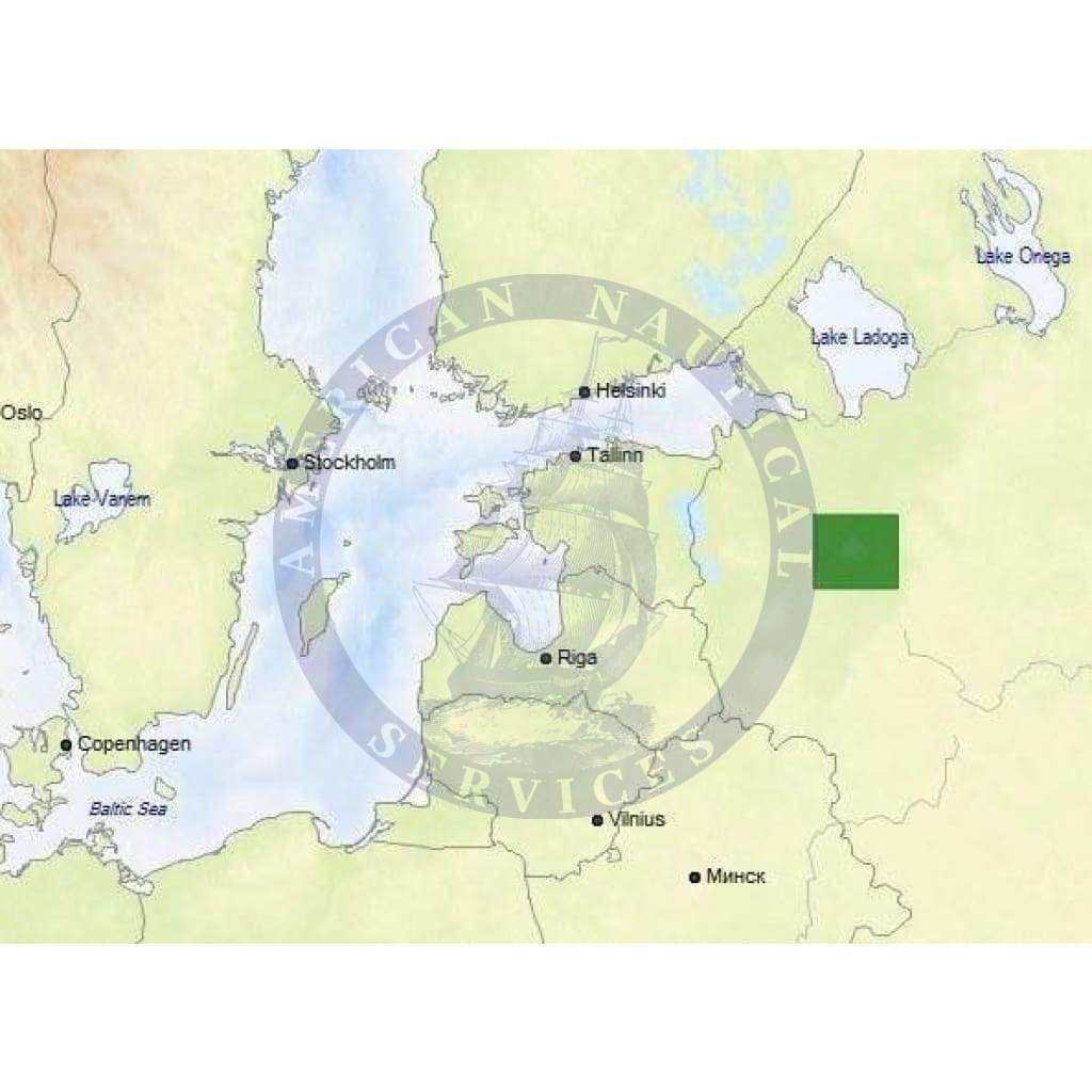 C-Map Max-N+ Chart EN-Y612: Ilmen' Lake and Volkhov river