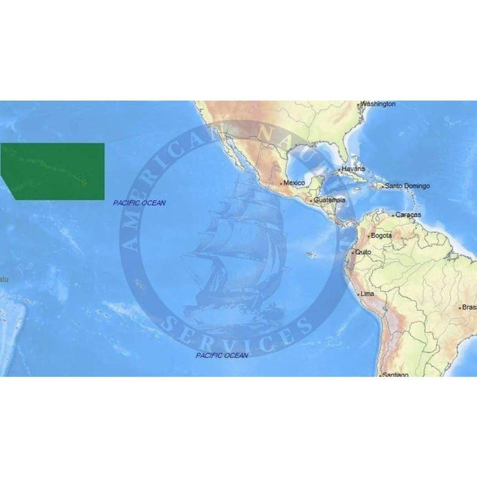 C-Map Max-N+ Chart NA-Y963: Hawaiian Islands