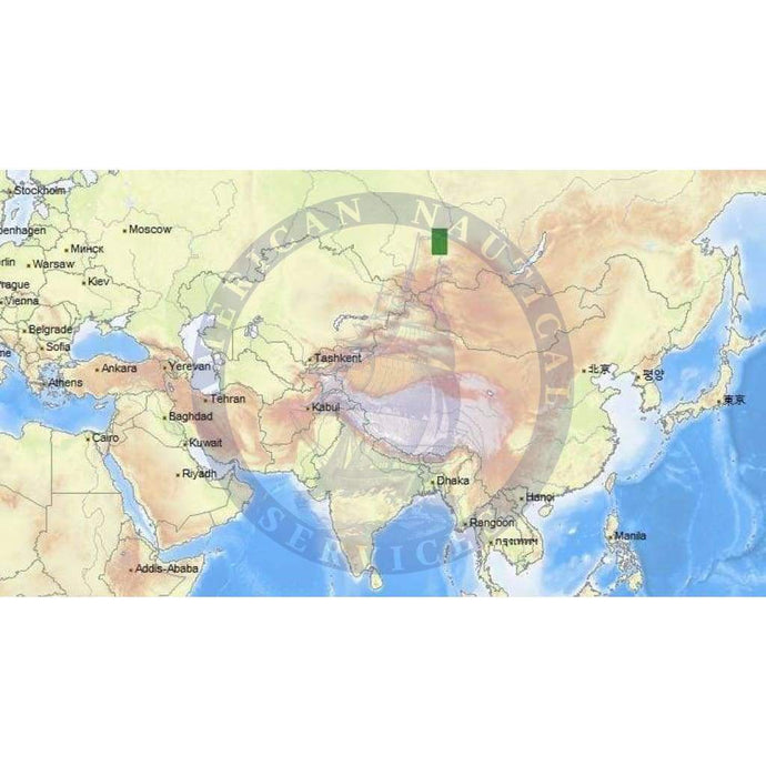 C-Map Max-N+ Chart RS-Y242: Krasnoyarskoe Reservoir