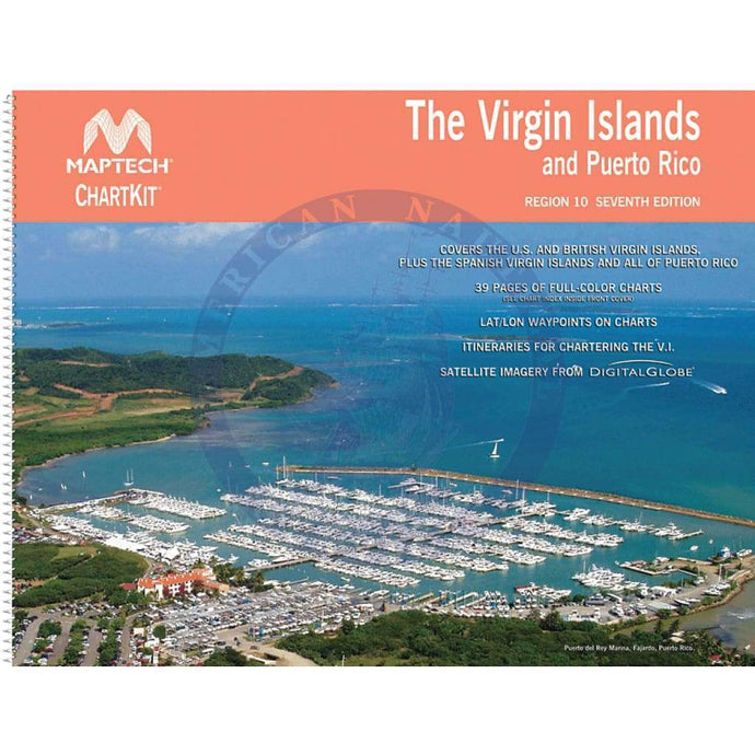 ChartKit Region 10: The Virgin Islands and Puerto Rico, 7th Edition