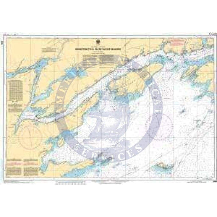 CHS Nautical Chart 2064: Kingston to/à False Duck Islands