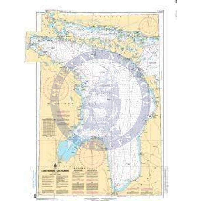 CHS Nautical Chart 2200: Lake Huron/Lac Huron