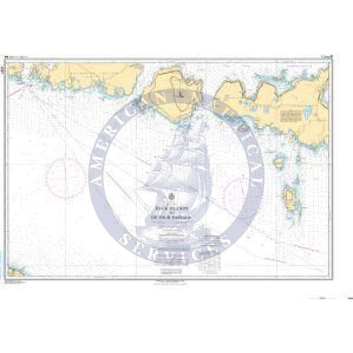 CHS Nautical Chart 2297: Duck Islands to DeTour Passage