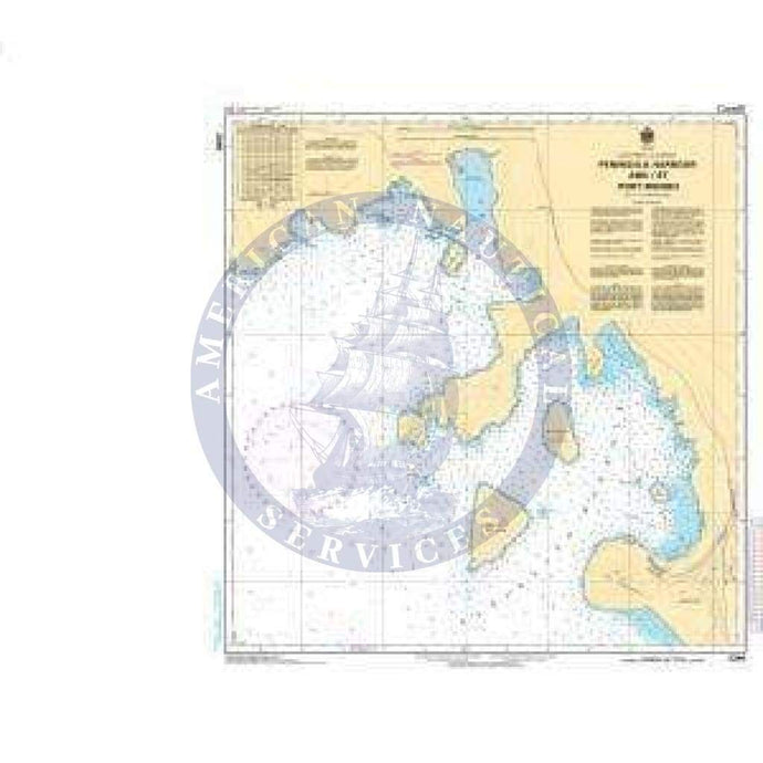 CHS Nautical Chart 2306: Peninsula Harbour and/et Port Munro