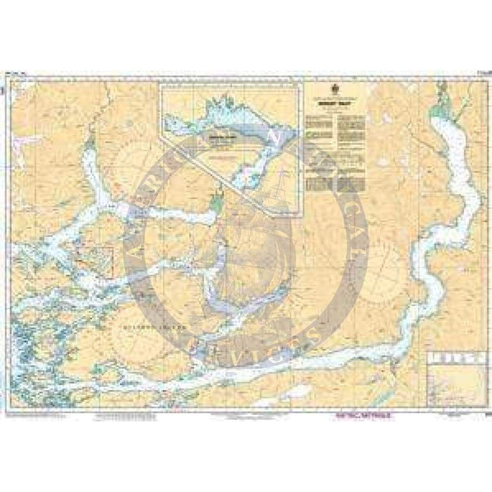 CHS Nautical Chart 3515: Knight Inlet