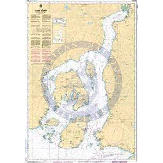 CHS Nautical Chart 3526: Howe Sound