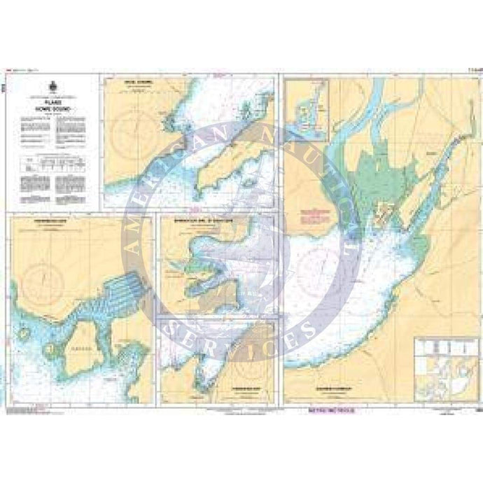 CHS Nautical Chart 3534: Plans - Howe Sound