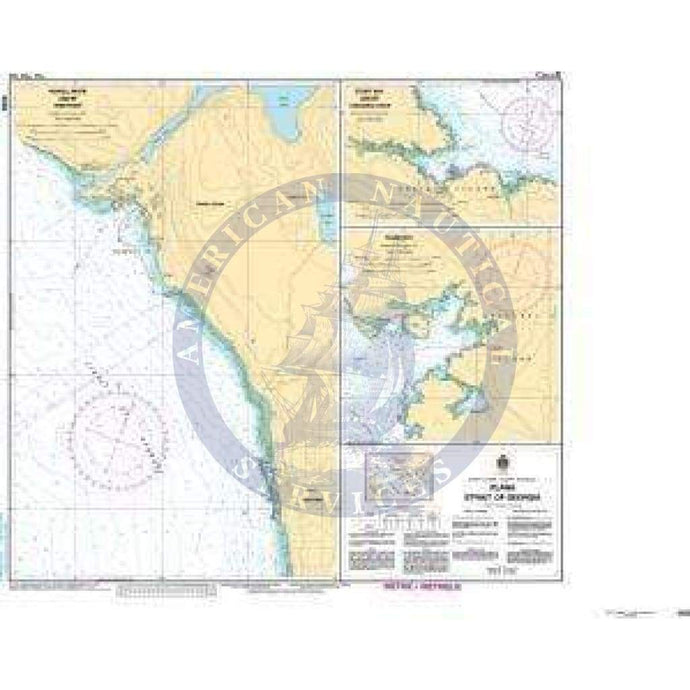 CHS Nautical Chart 3536: Plans - Strait of Georgia