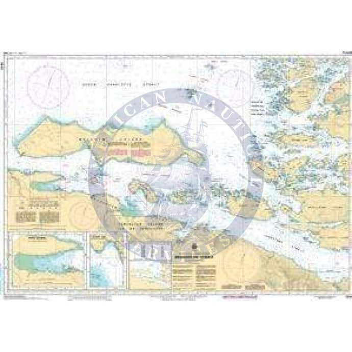 CHS Nautical Chart 3546: Broughton Strait