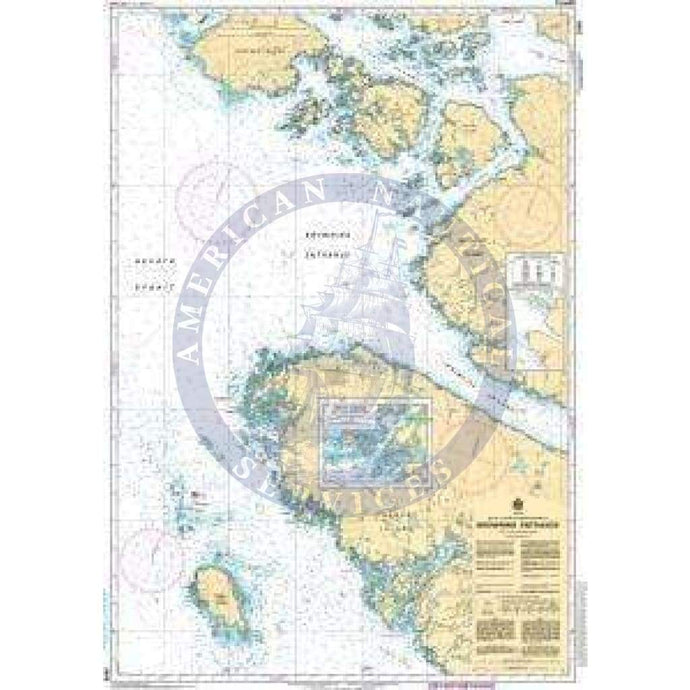 CHS Nautical Chart 3986: Browning Entrance