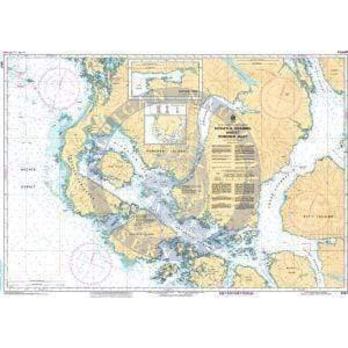CHS Nautical Chart 3987: Kitkatla Channel and/et Porcher Inlet