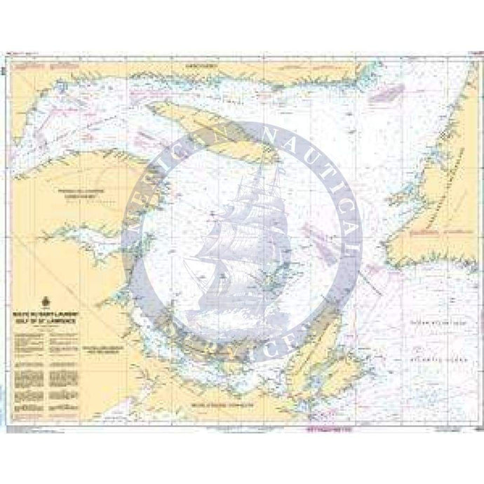 CHS Nautical Chart 4002: Golfe du Saint-Laurent / Gulf of St. Lawrence