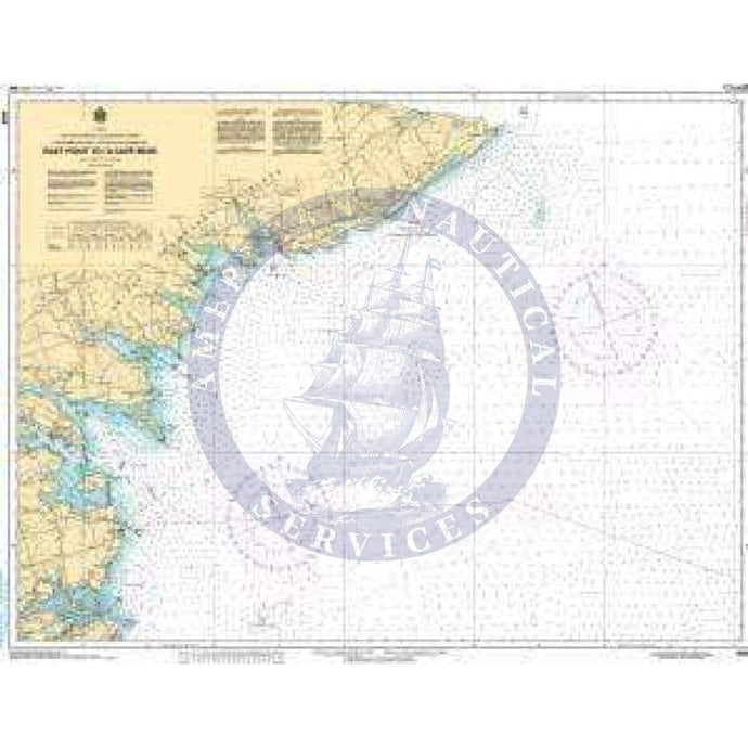 CHS Nautical Chart 4403: East Point to/à Cape Bear