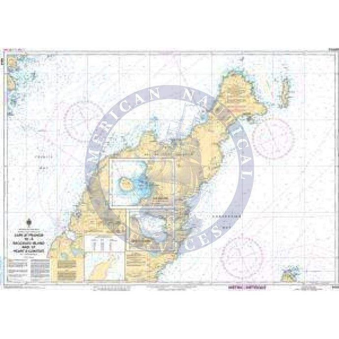 CHS Nautical Chart 4850: Cape St. Francis to/à Baccalieu Island and/et Hearts Content