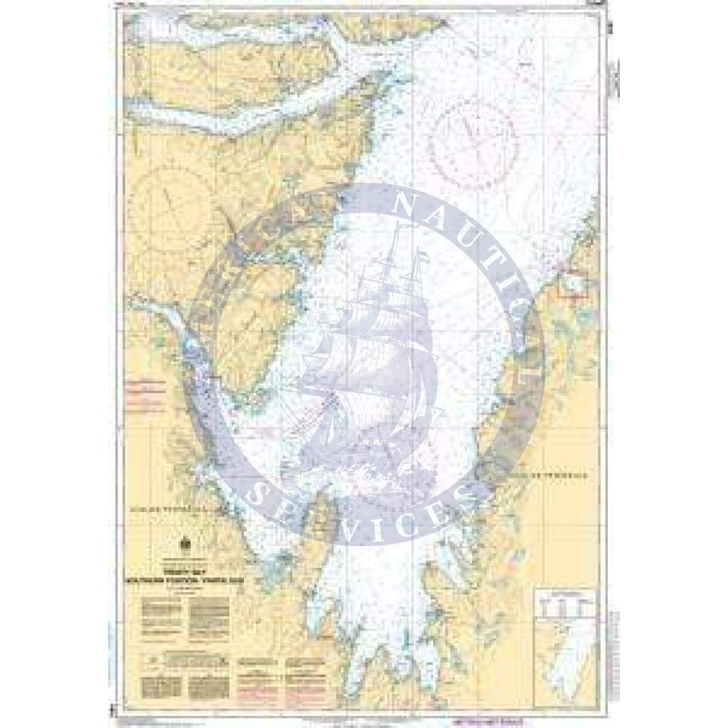 CHS Nautical Chart 4851 Trinity Bay Southern Portion/Partie Sud