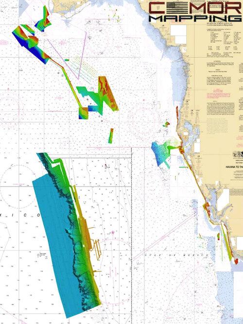 CMOR Bathymetric Chart: West Florida